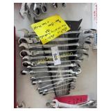 Matco metric flex ratcheting 12 piece wrench set