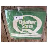 Vintage Quaker State Vinyl Banner in Original Pack