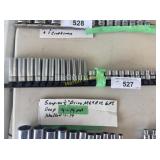 Snap on 1/4 metric sockets 4 to 14 mm