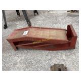 Set of car ramps.