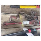 Coffing 2 ton roller chain hoist