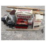 misc items: Grinder/belt Sander,