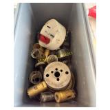 Ammo box with hole saws