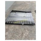 Bi-parting wrought iron gate SK-14BL  +