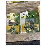 John Deere 8RX 410 tractor and John Deere Z930M