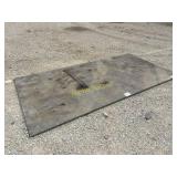 5ft* 10ft(0.75 in Thick) Steel Plate