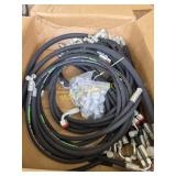 Crawler excavator hydraulic hose  +