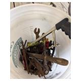 Bucket of tools