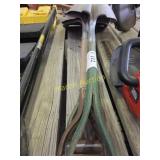Aluminum scoop shovels (3)