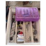 Assorted Hardware and Electrical Parts in Organize