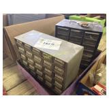 2 Drawers  Screw organizer / Padlock With Key