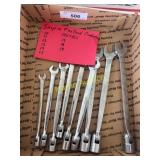 Snap on flexhead metric wrenches
