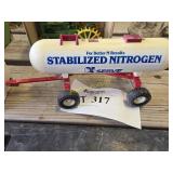 Nitrogen annydrous toy wagon