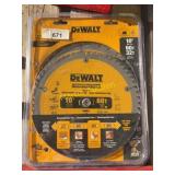 DeWalt 10' 60T/32T Circular Saw Blade Combo Pack,