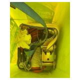 Assorted Tie Down Ratchet Straps and Hardware