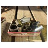 Assorted Heavy Duty Steel Sockets and Specialty To