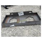 Mini skid steer mounting plate GIYI-S10  +