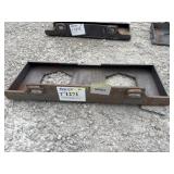 Mini skid steer mounting plate GIYI-S10  +
