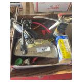 Box of Assorted Automotive Parts and Accessories,