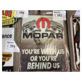Mopar sign