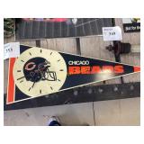Chicago Bears clock