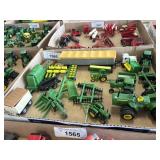 John Deere farm equipment 1/64 scale collectibles