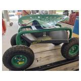 4 Wheel Garden Seat