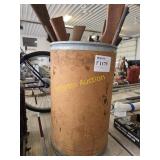 Drum of 16 BB rifles & parts