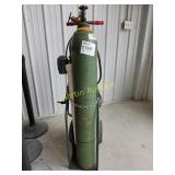 Cutting torch tanks, regulators, hose