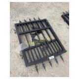 6FT Bi-parting iron gate Deer motif  SK-T6  +