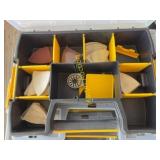 Set of Three Stanley Plastic Organizer Toolboxes w