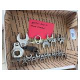 Snapon and matco Crowfoot wrenches