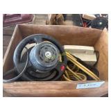 Biscuit Company box, Oreck, vacuum