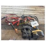 DeWalt drill, battery charger, &