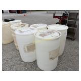 5-30 Gallon Plastic Barrels