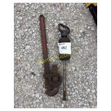 24' Pipe Wrench And Sliding Hammer