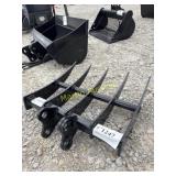 Excavator rake  +