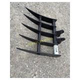 Excavator rake  +