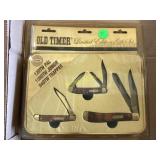 Old timer 3  Knife gift set