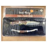 Uncle Henry fixed & folder  Knife combo