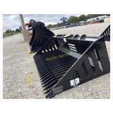 Skid steer rock bucket w/o teeth GY-RB66N  +