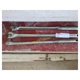 3 Craftsman breaker bars