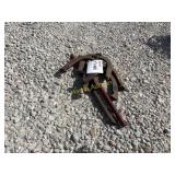 4 Metal Horseshoes W/pegs For Game