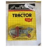 Diecast metal tractor