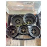 Oil filter cup wrench set