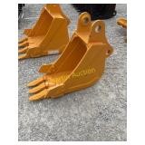CAT305 excavator bucket GY-BK
