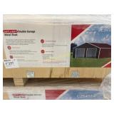 Triple garage metal shed C2545FT  +