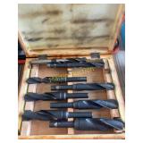 Drillbit set 9/16 to 1 inch