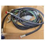 Crawler excavator hydraulic hose  +