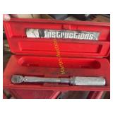 Snap on 3/8 Drive torque wrench